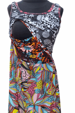 Solero seda fría Combinado [886] talle 4